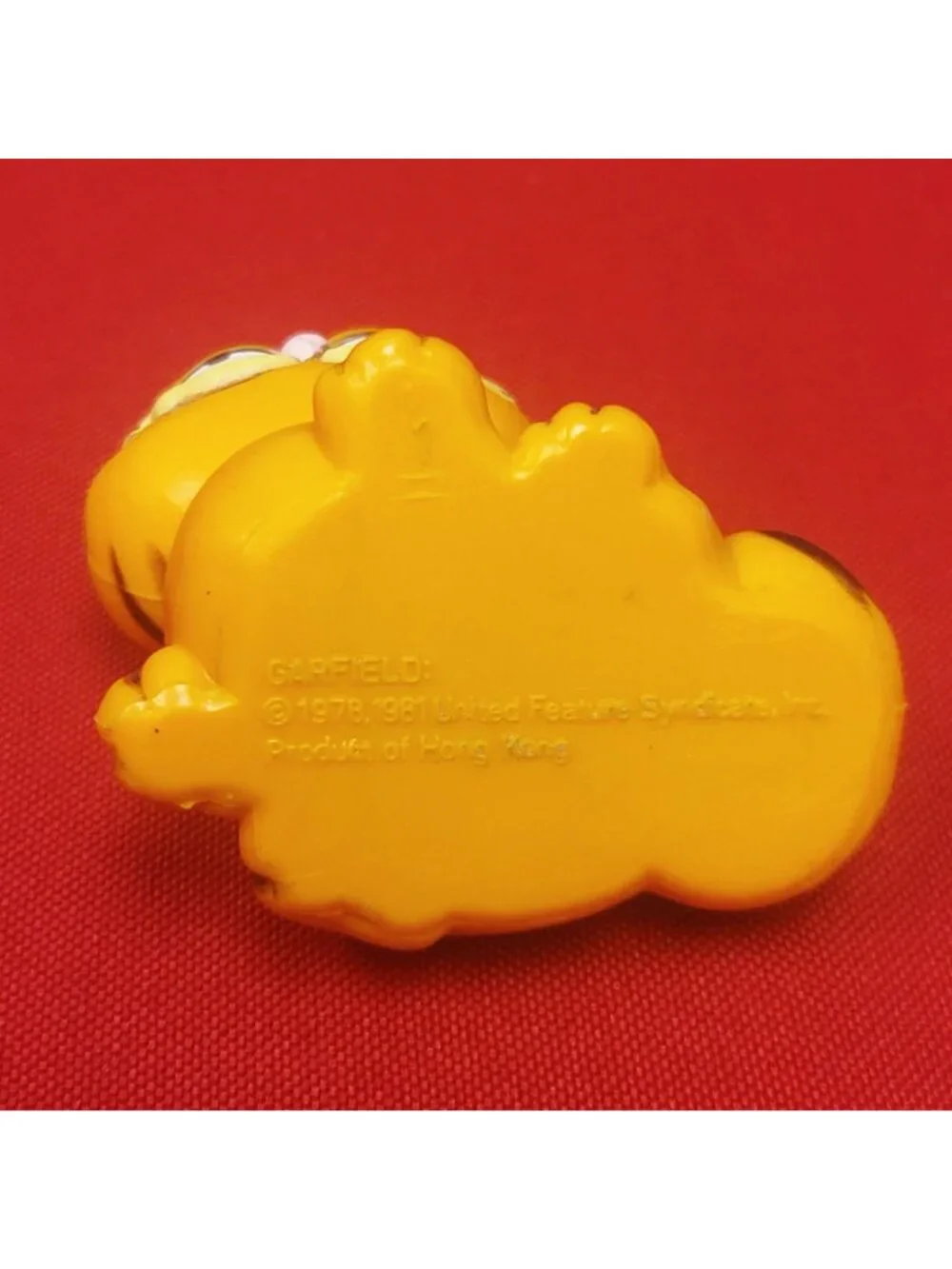 Vintage Garfield Sitting PVC Figurine
